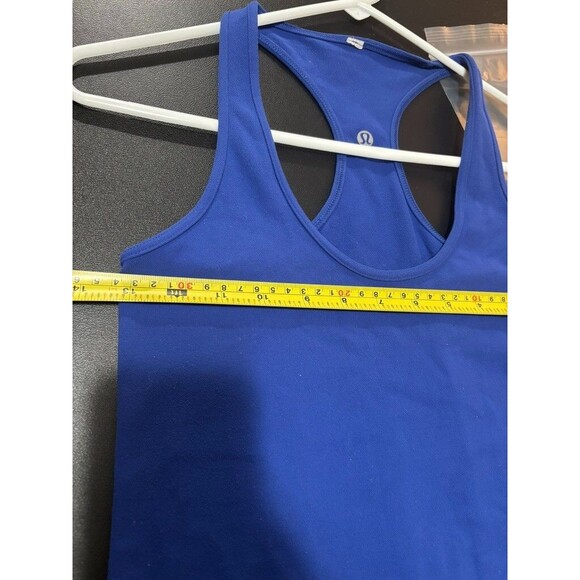 Lululemon Womens Navy Athletic Racerback Tank  ABOUT XS - Picture 6 of 8